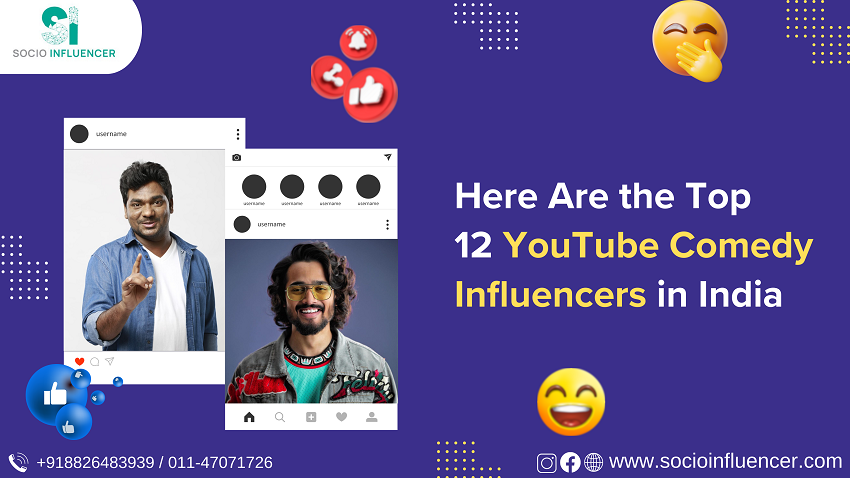 Indian Comedy Influencers on YouTube